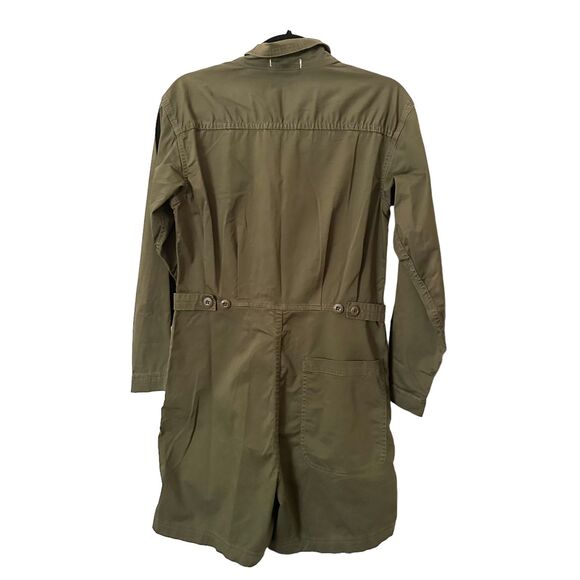 ALEX MILL Utility Style Long Sleeve Romper‎ Sz Small - Picture 4 of 4